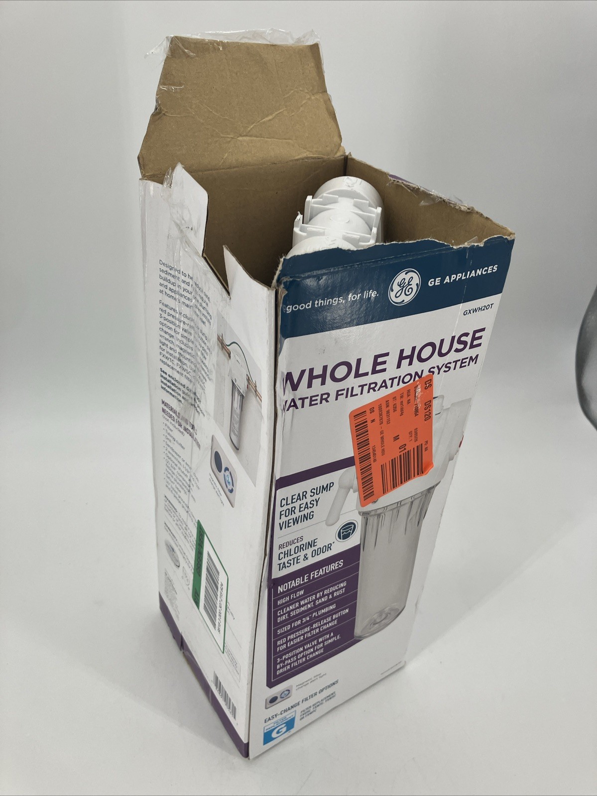 GE Whole House Water Filtration System Model GXWH20T – NEW IN BOX