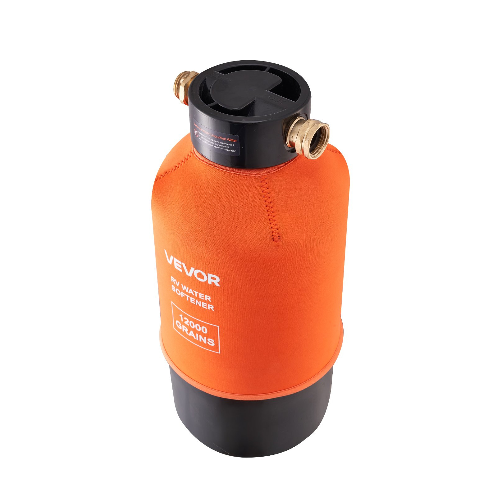 RV Water Softener 12000 Grain Portable System 3/4in Quick Connect Filter