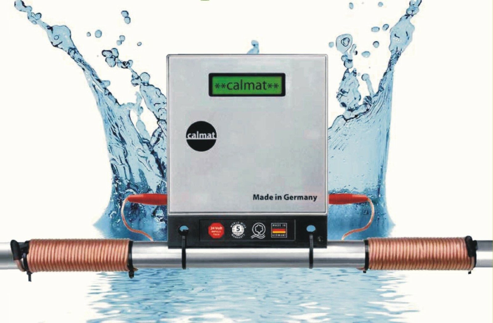Calmat German Anti-Scale Rust Water Treatment System – New