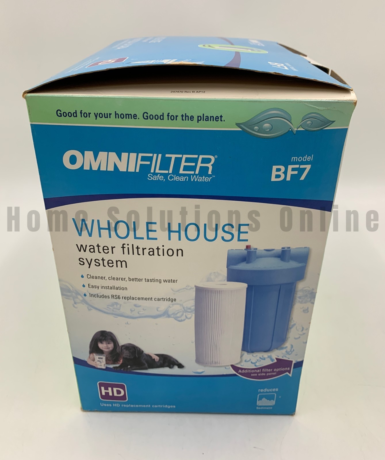Pentair OMNIFILTER BF7 Whole House Heavy Duty Filtration System BF7 #8068B