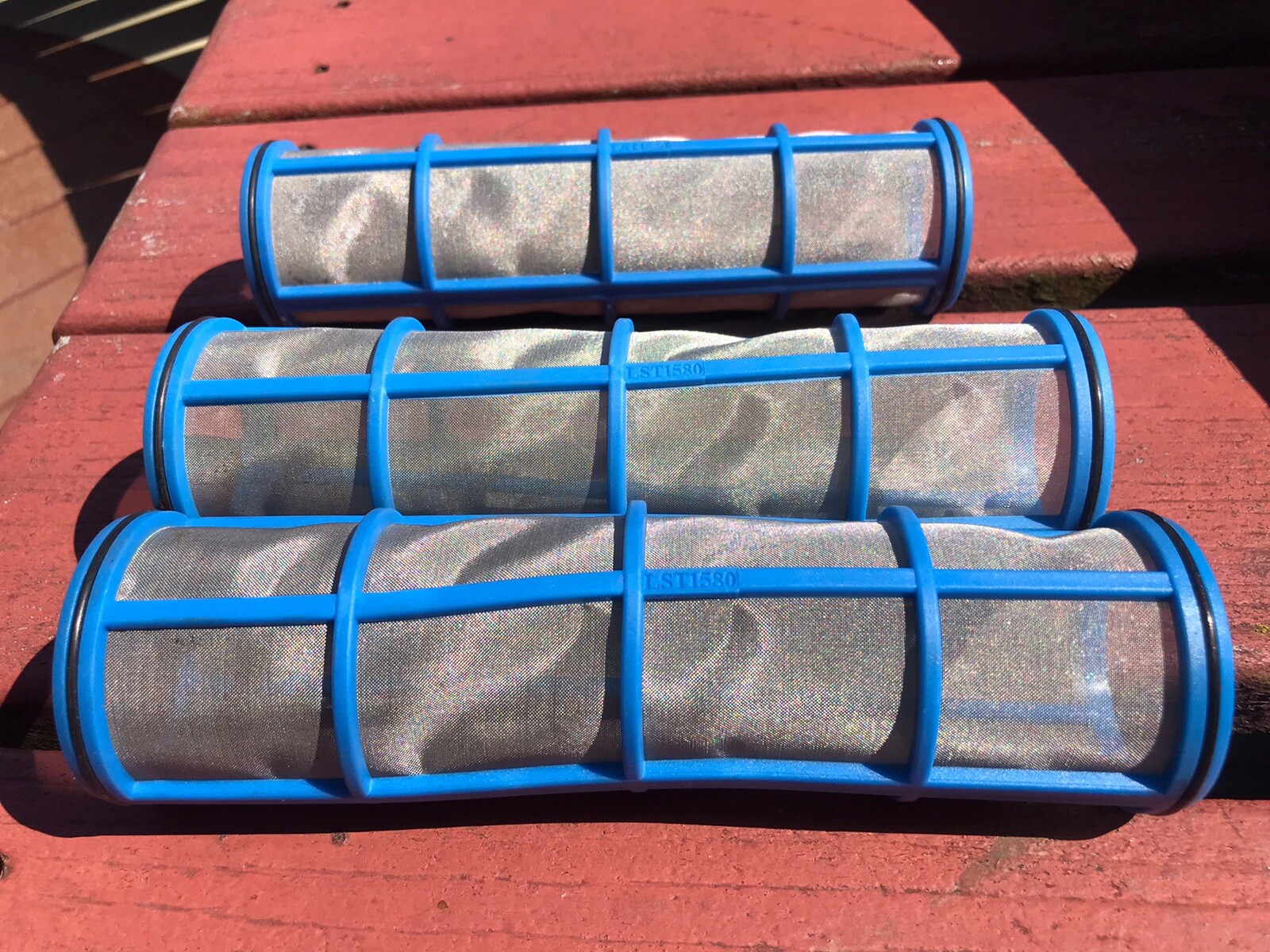 (3) Screens,80 Mesh,T Line,1-1/4-1-1/2 In LST1580