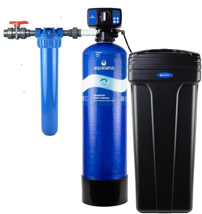 NEW Aquasana SimplySoft 40,000 Grain WH-SF40 Water Softener with PreFilter Kit