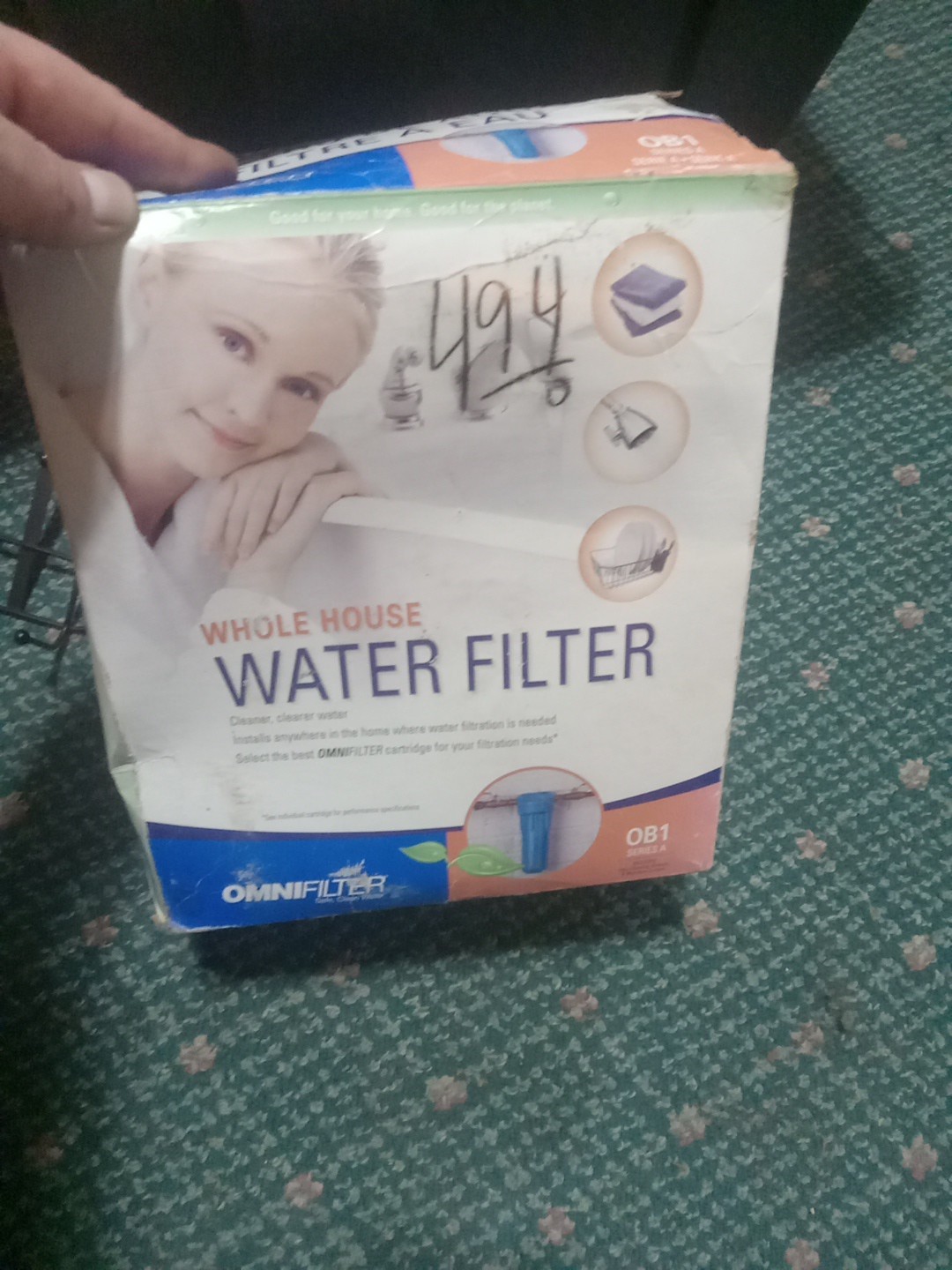 new whole house omnifilter water filter system 025 series E