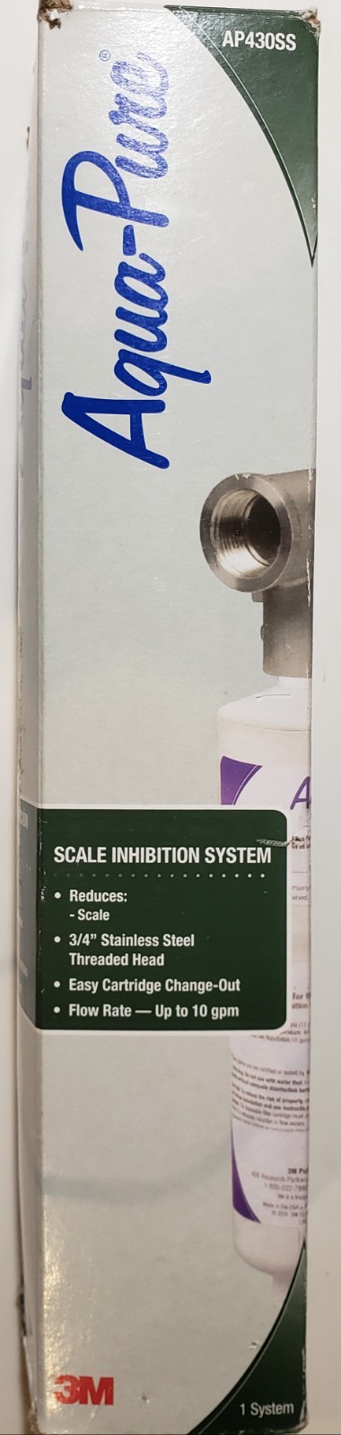 Aqua-Pure AP430SS Whole House Scale Inhibitor System Cartridge Only, No Steel T