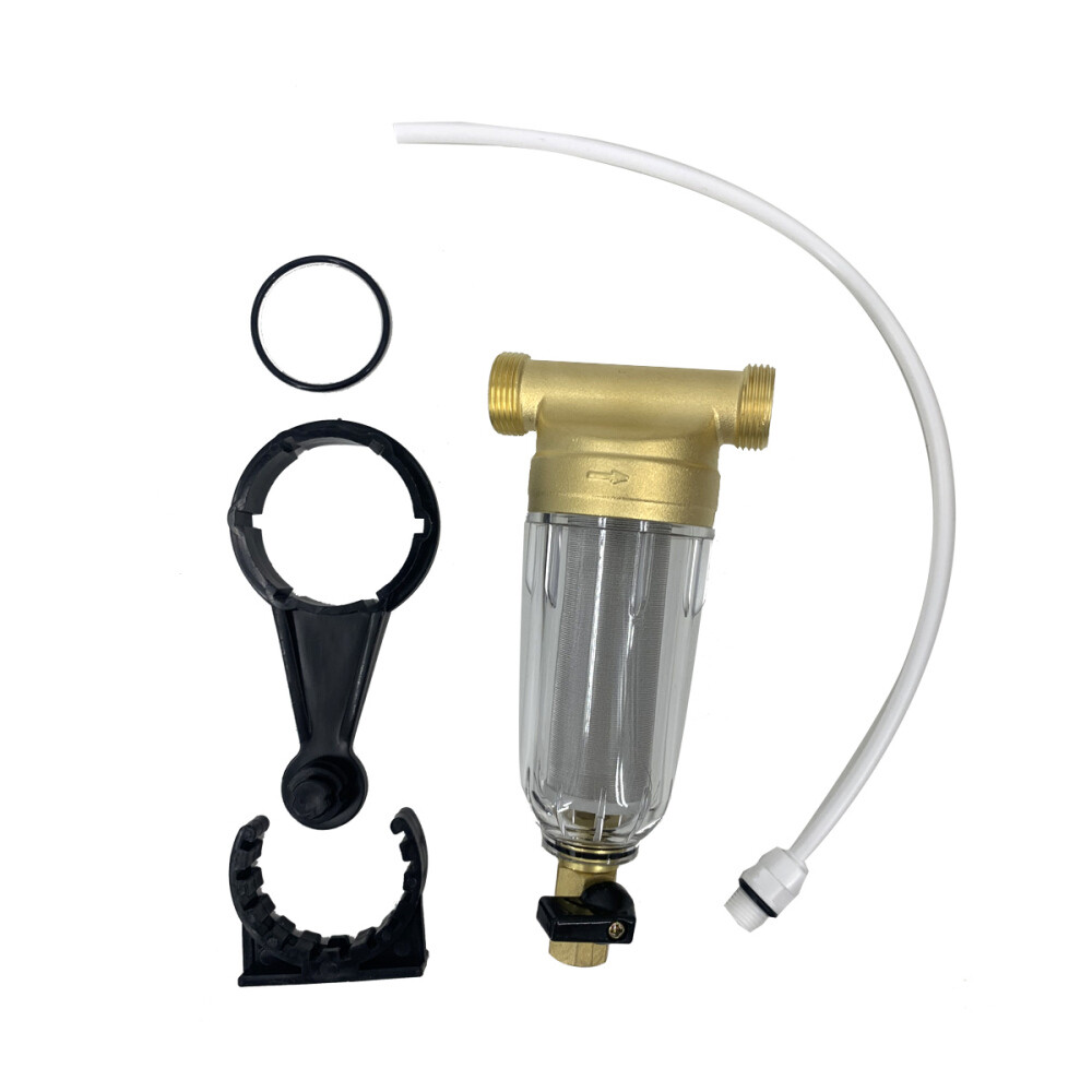Water Pre-Filter System 60 Micron Home Whole House Down Sediment Water Filter