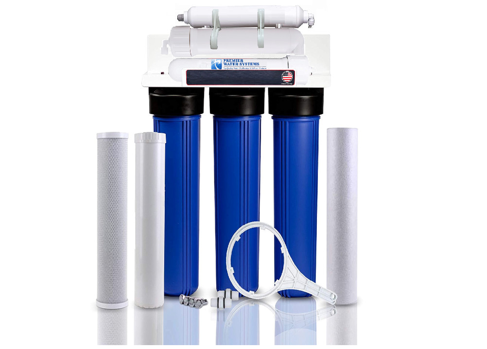 200 GPD Premier Light Commercial Reverse Osmosis Water Filtration System 5 Stage