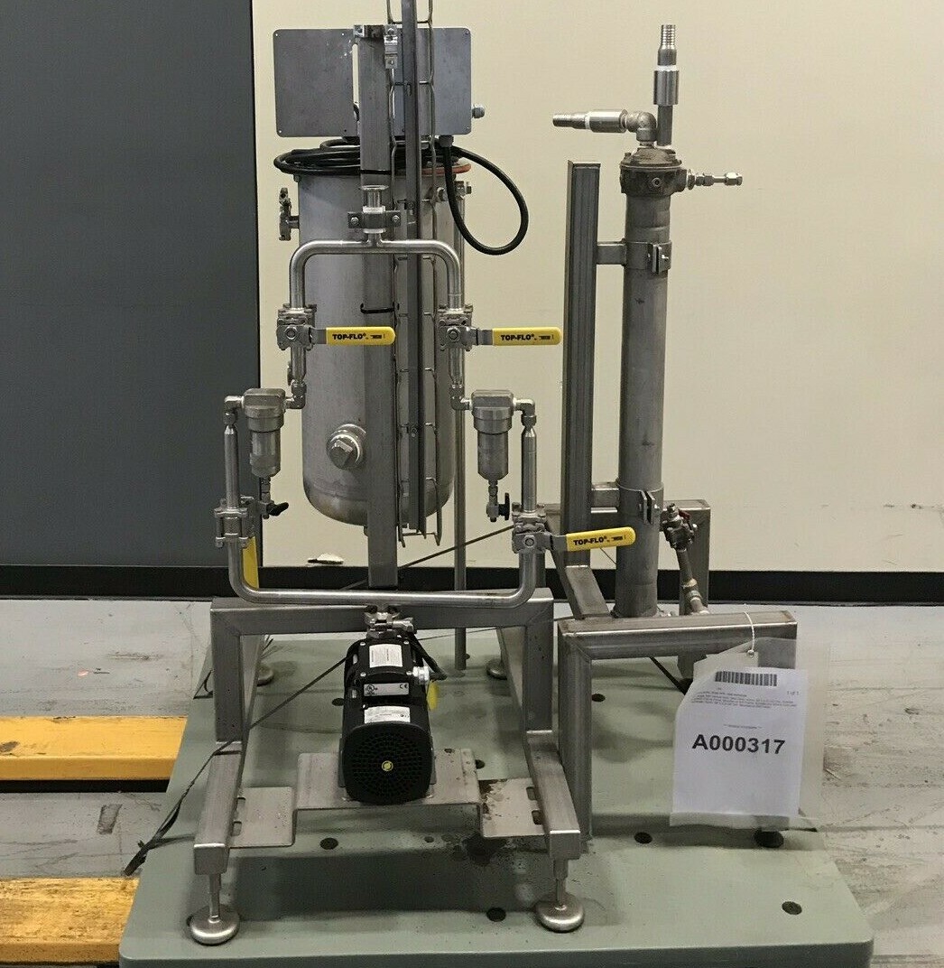 15Gal Stainless Tank w/ Grundfos CM1-3 A-S-G-E-A00EE-A-A-N Pump & Heat Exchanger