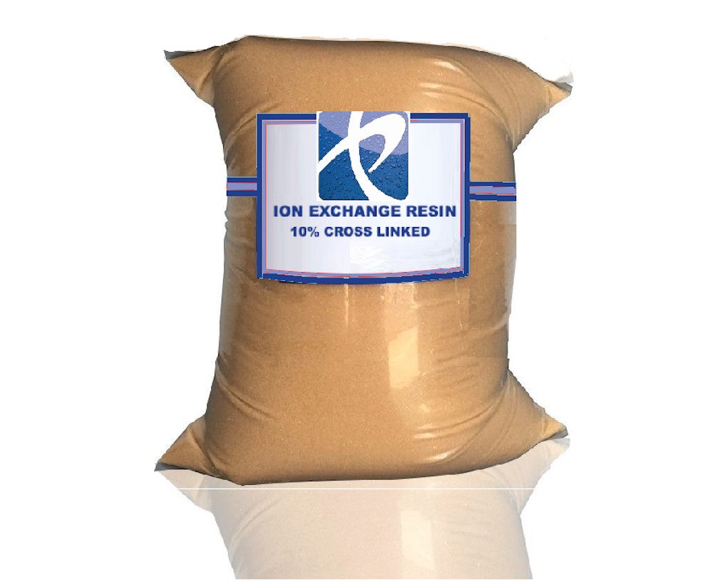 10% Crosslink WATER SOFTENING SOFTENER RESIN ION EXCHANGE CATION 1 Cubic ft.