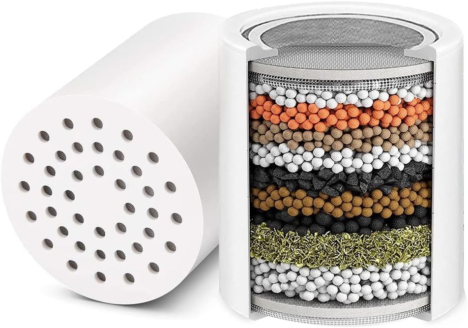 AMORIX 15 Stage Shower Filter Replacement Cartridge
