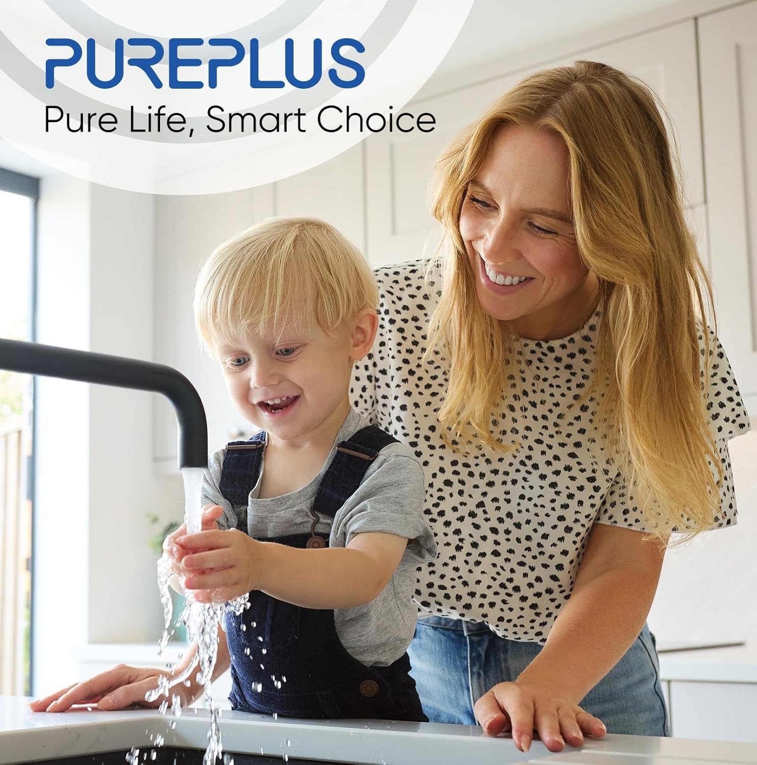 2-Stage Whole House Water Filtration System Reduces Chlorine, Odor, Heavy Metals