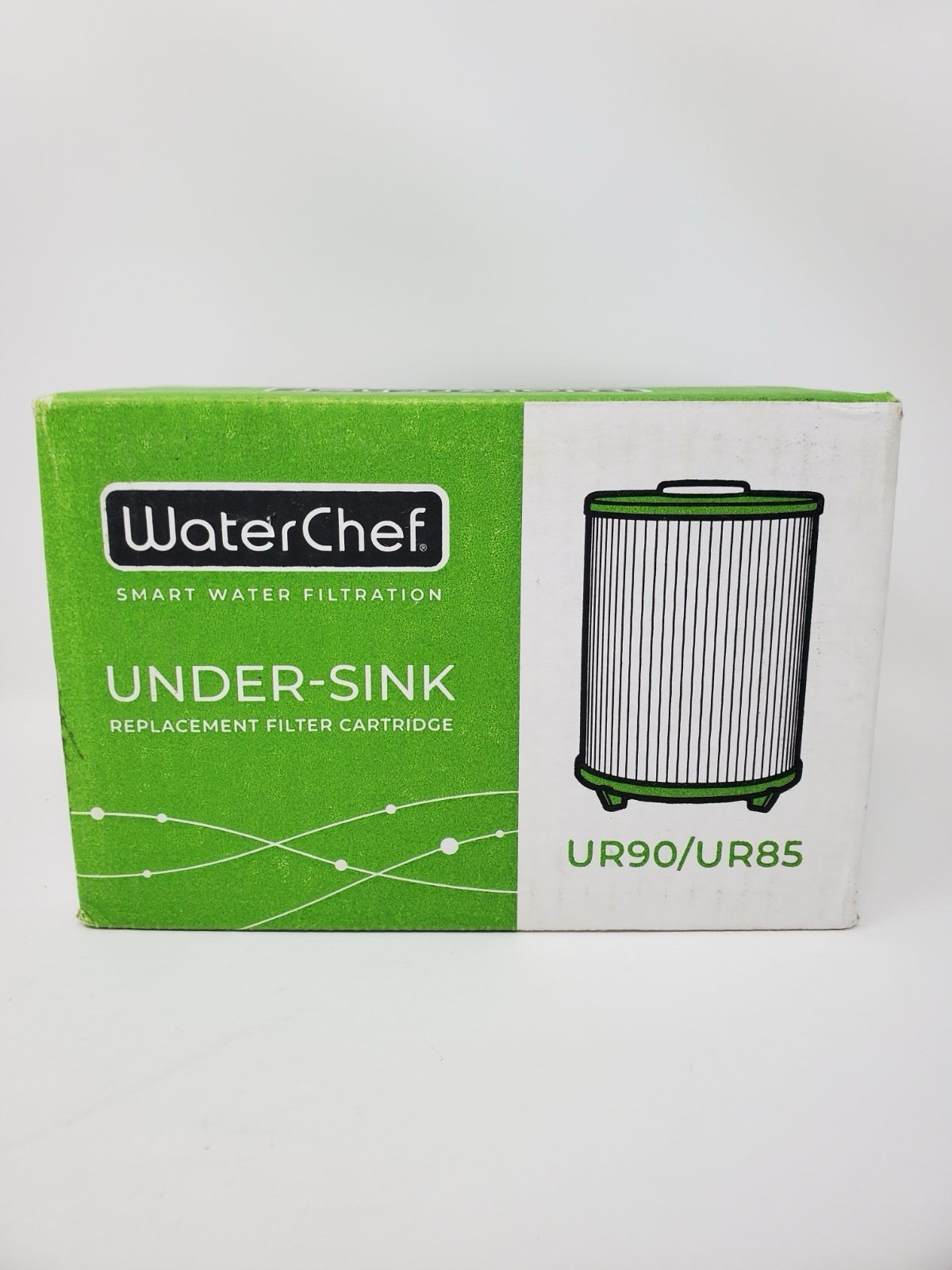WaterChef UR90 Under-Sink Filter Replacement Cartridge for WaterChef U9000. New