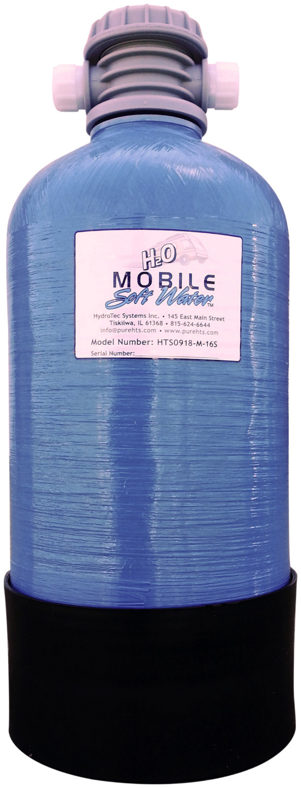 Mobile Soft Water16Kgr Portable Manual Softener,Premium model for RV-Boat-Cabin