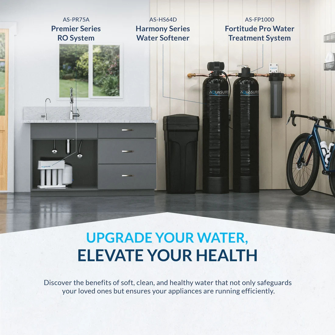 Aquasure Harmony 48,000 Grain Water Softener Fine Mesh Resin AS-HS48FMRT NEW