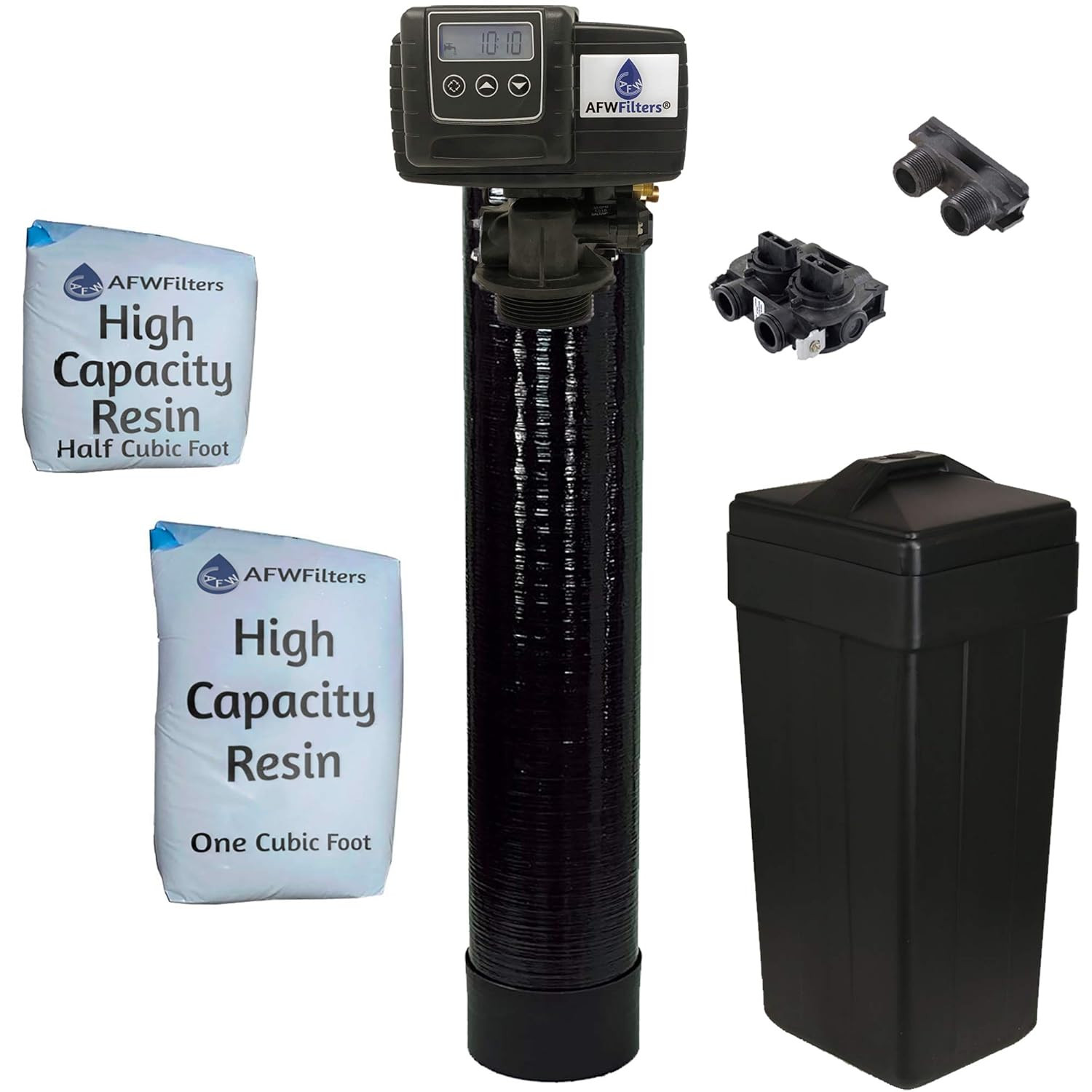 Built Fleck 48K Water Softener System with 5600SXT Digital Metered Valve