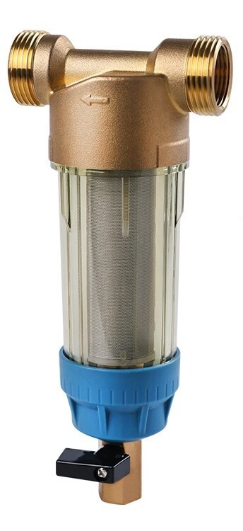 40 Micron Whole House Pre-Filter System Reusable Spin Down Sediment Filter