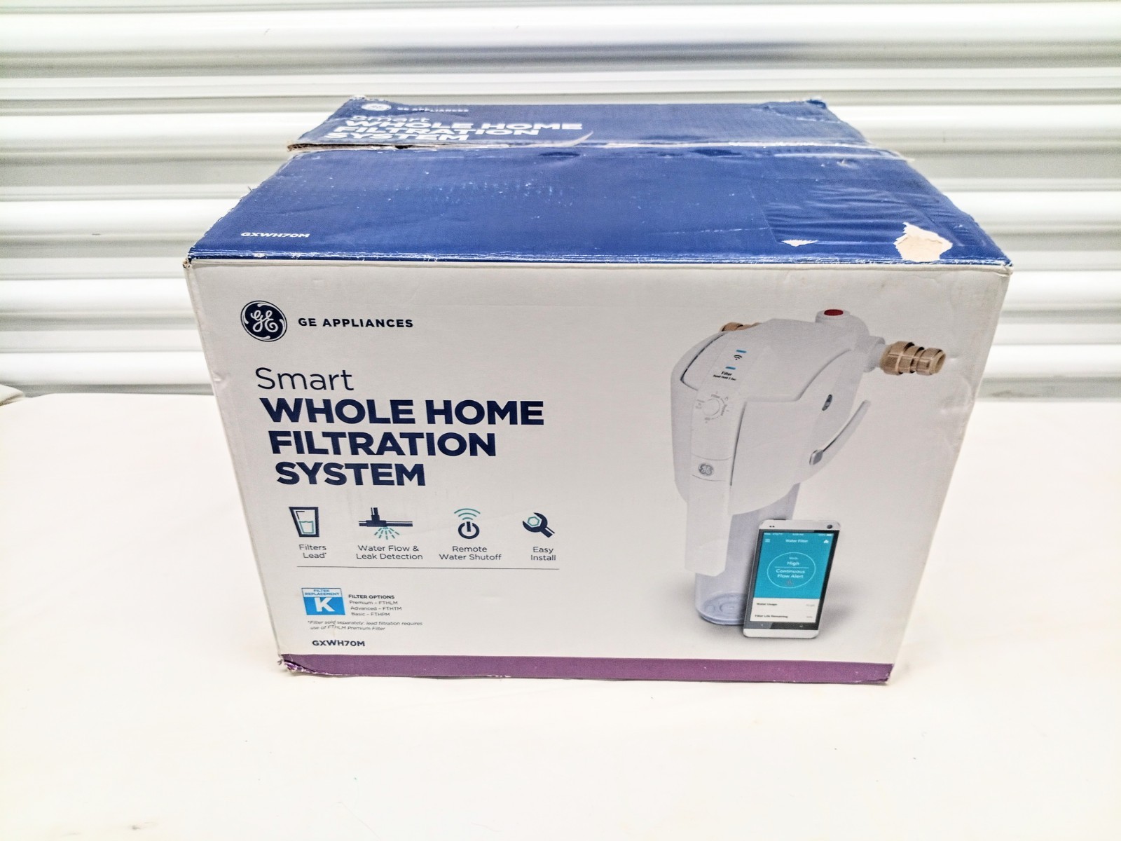 General Electric Smart Whole House Water Filtration System GXWH70M