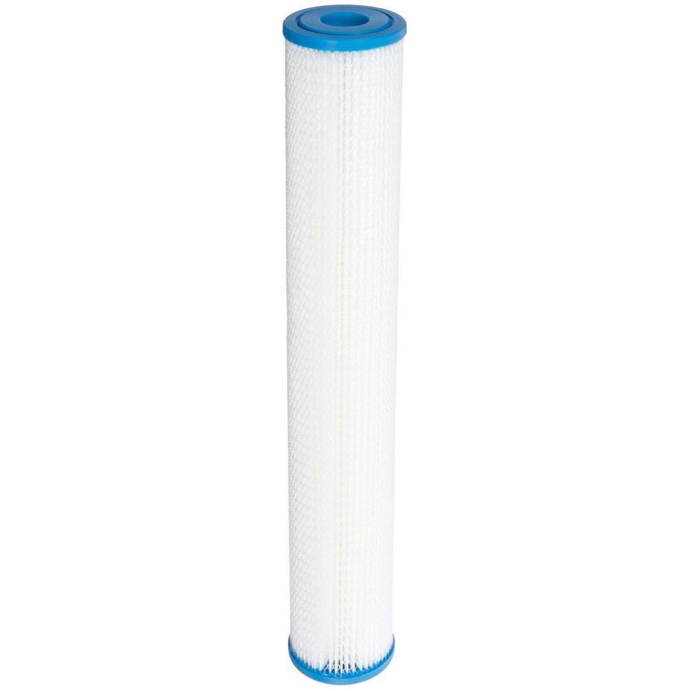 12 Pack : 2.5″ x 20″ TallBoy Polyester Pleated Sediment Water Filters 10 Micron