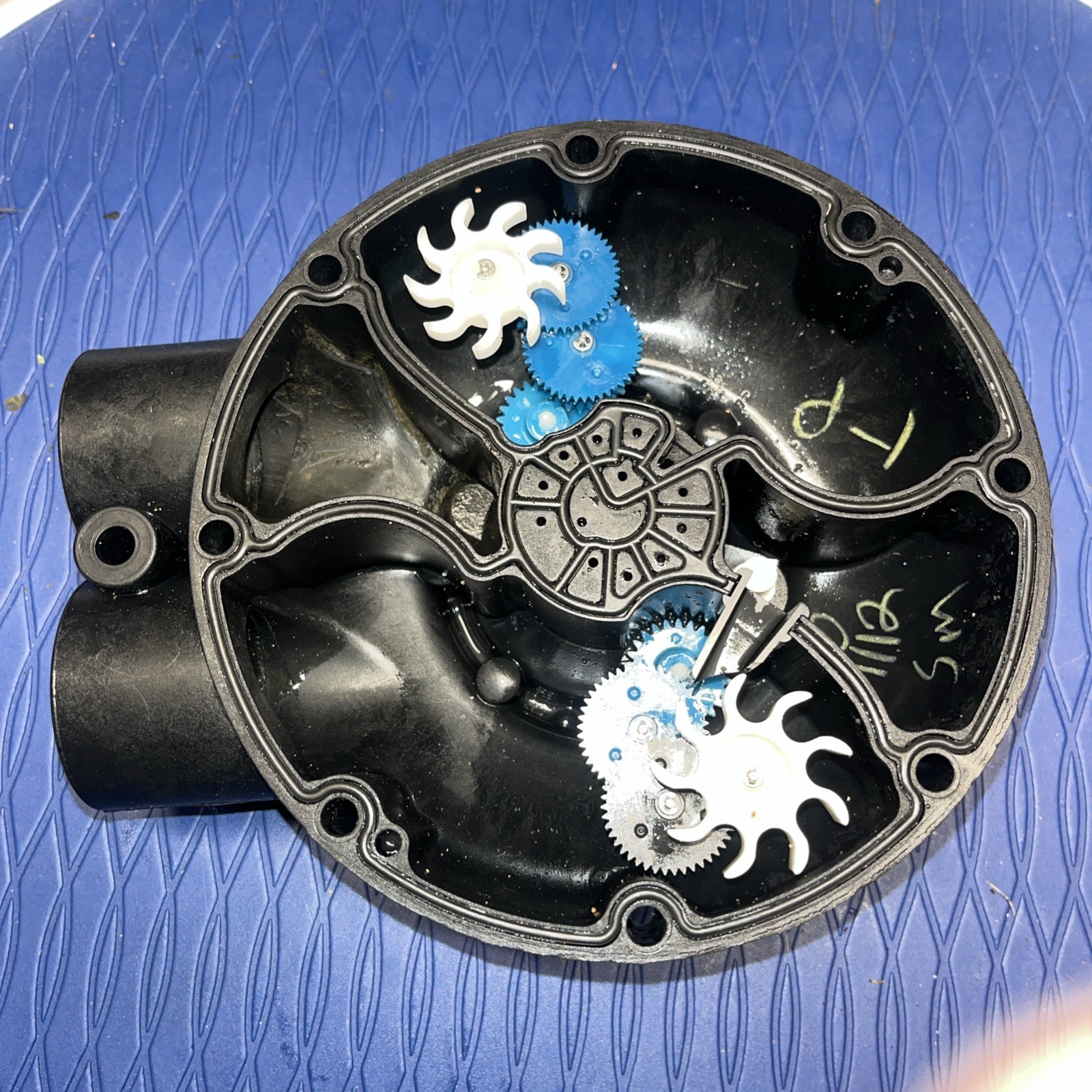 Kinetico 60 Series 1484 Level 1 W/ Turbines, Gear Stacks, and o-ring Gasket