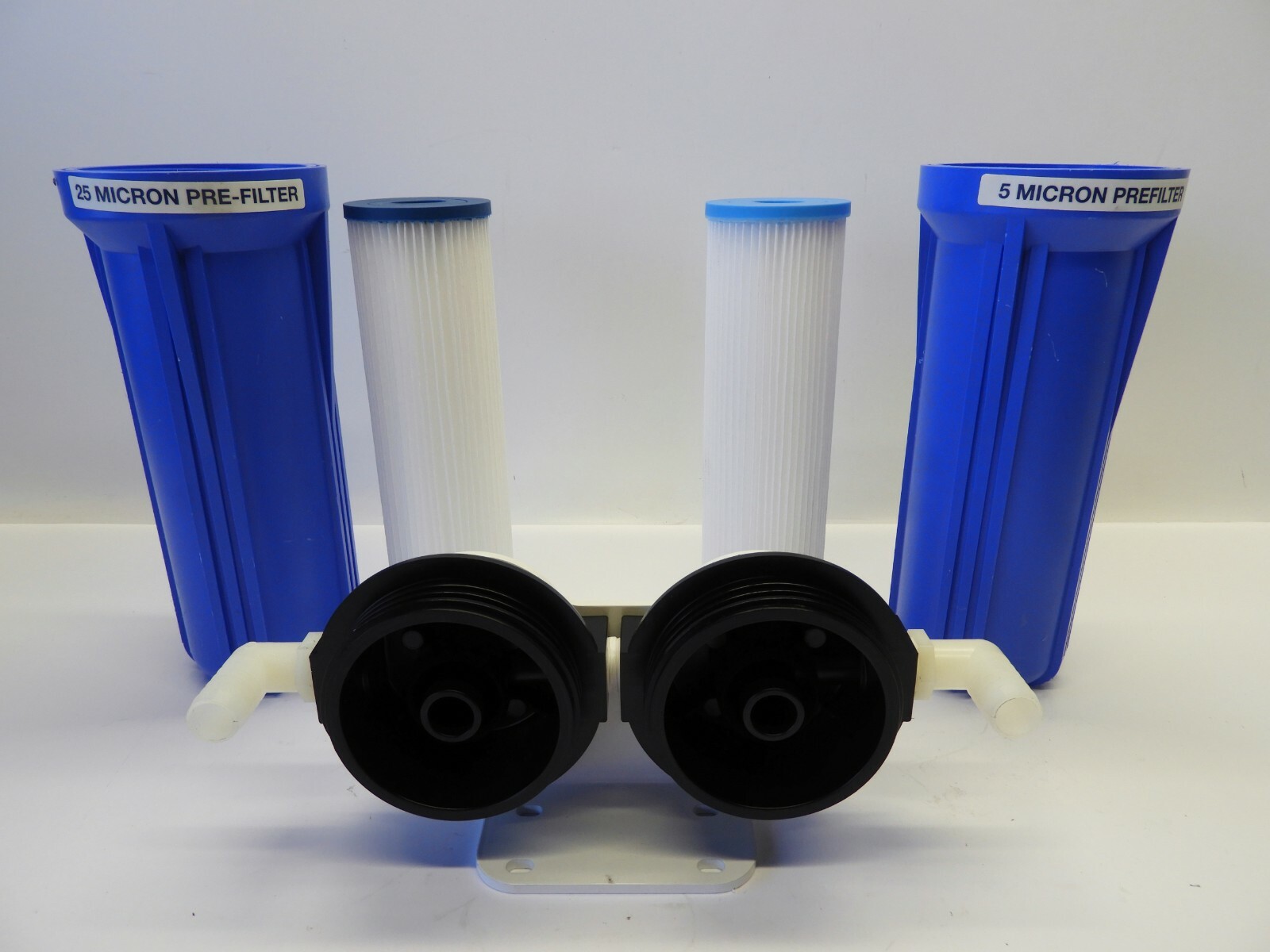 Whole House 3/4 Water Filtration Unit w/ 5 Micron & 25 Micron Pre Filters
