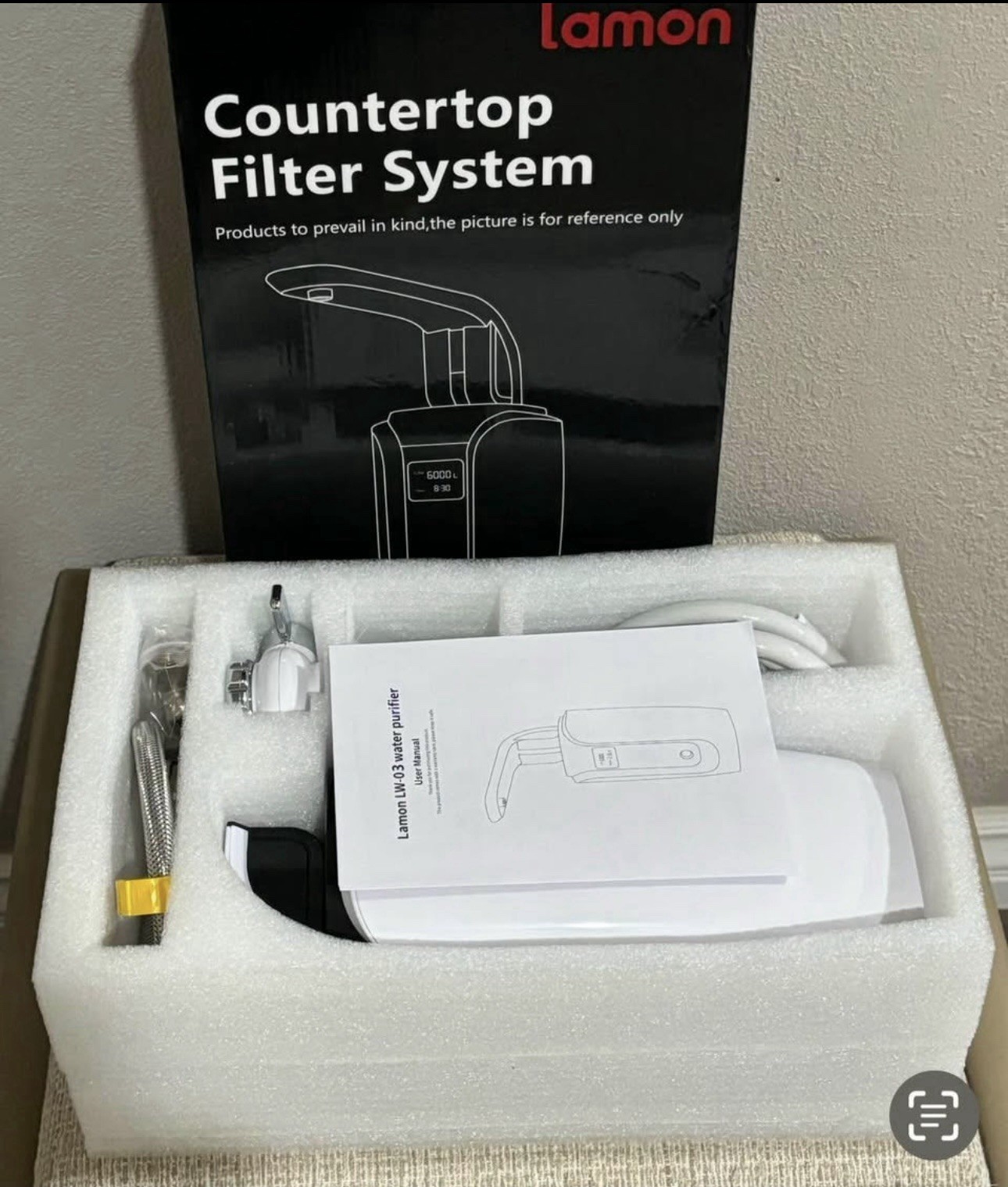 Lamon LW-03 Countertop 6-Stage Ultra Filtration Alkaline Water System