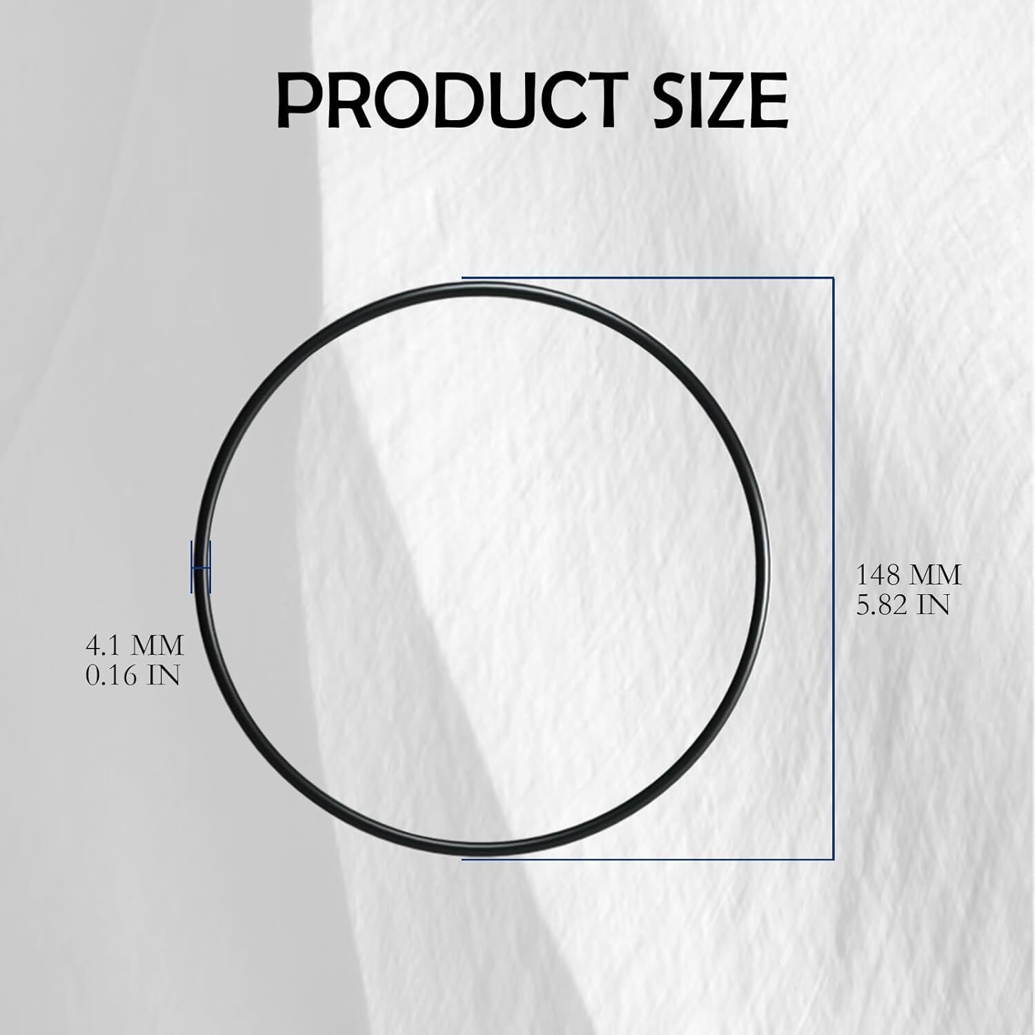 3 PCS OR-100 O-Ring for Culligan HD-950/HD-950A, Simpure DB10P/DB20P Filter