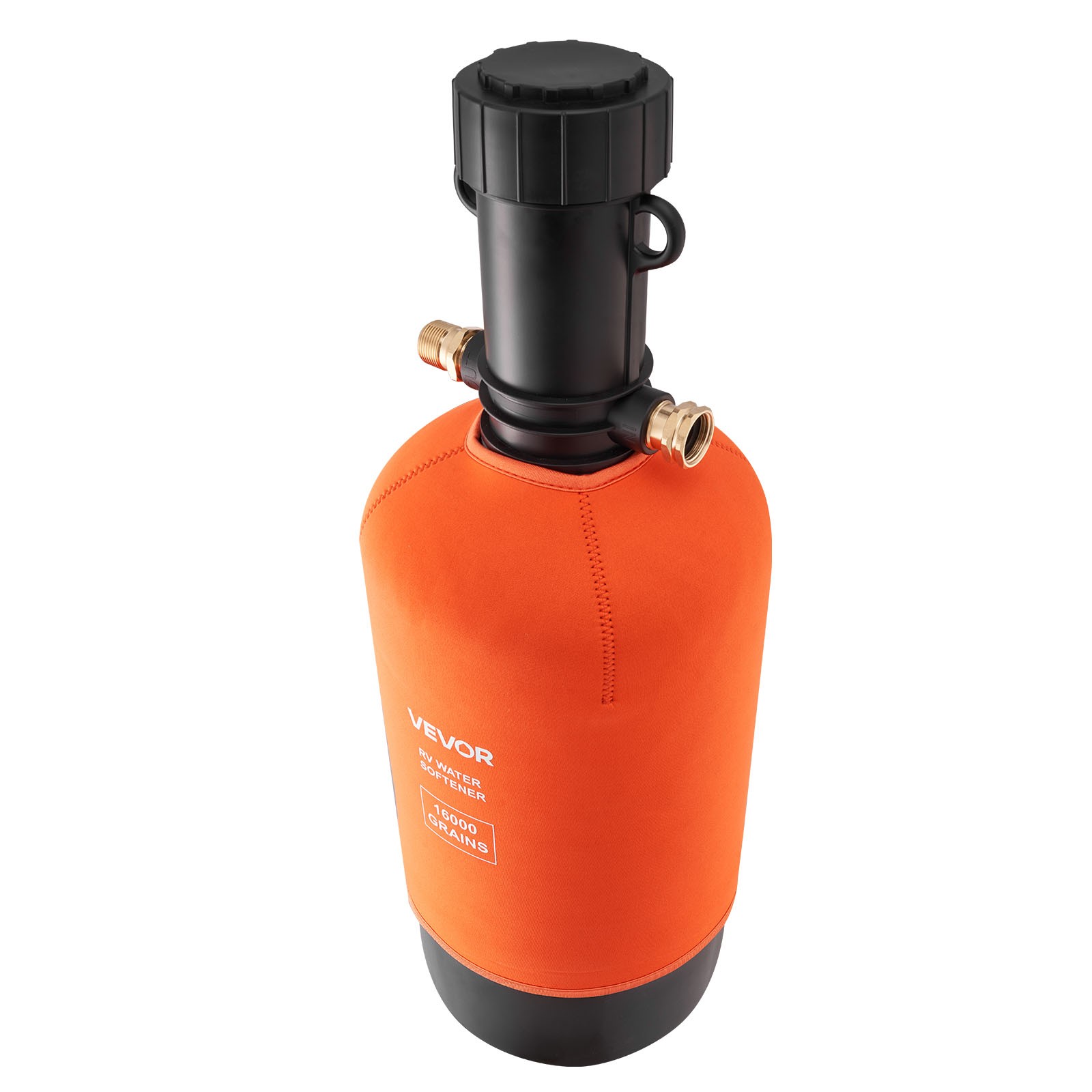 VEVOR RV Water Softener Portable Water Softener 16000 Grain with Filter for RVs