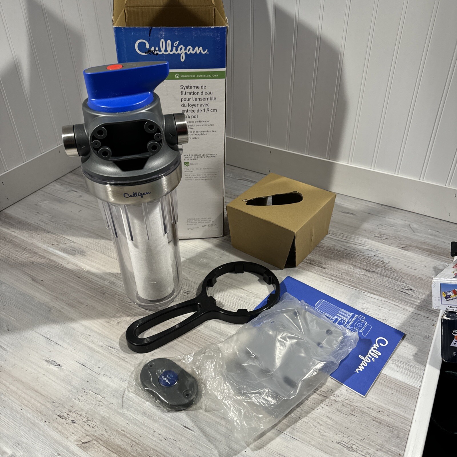 Culligan WH-S200-C 3/4” Inlet Whole House Water Filtration System