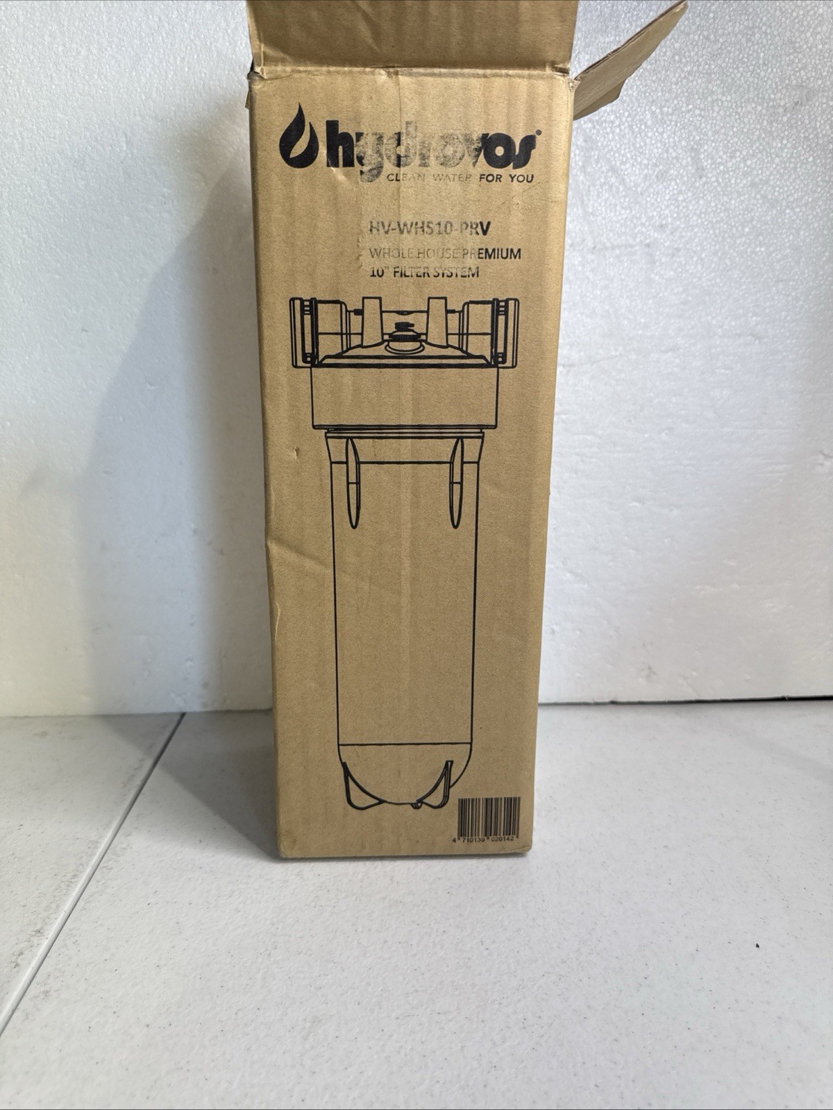 Hydrovos 10in Water Filter Housing for 10″X 2.5″ Whole House Water Filter System