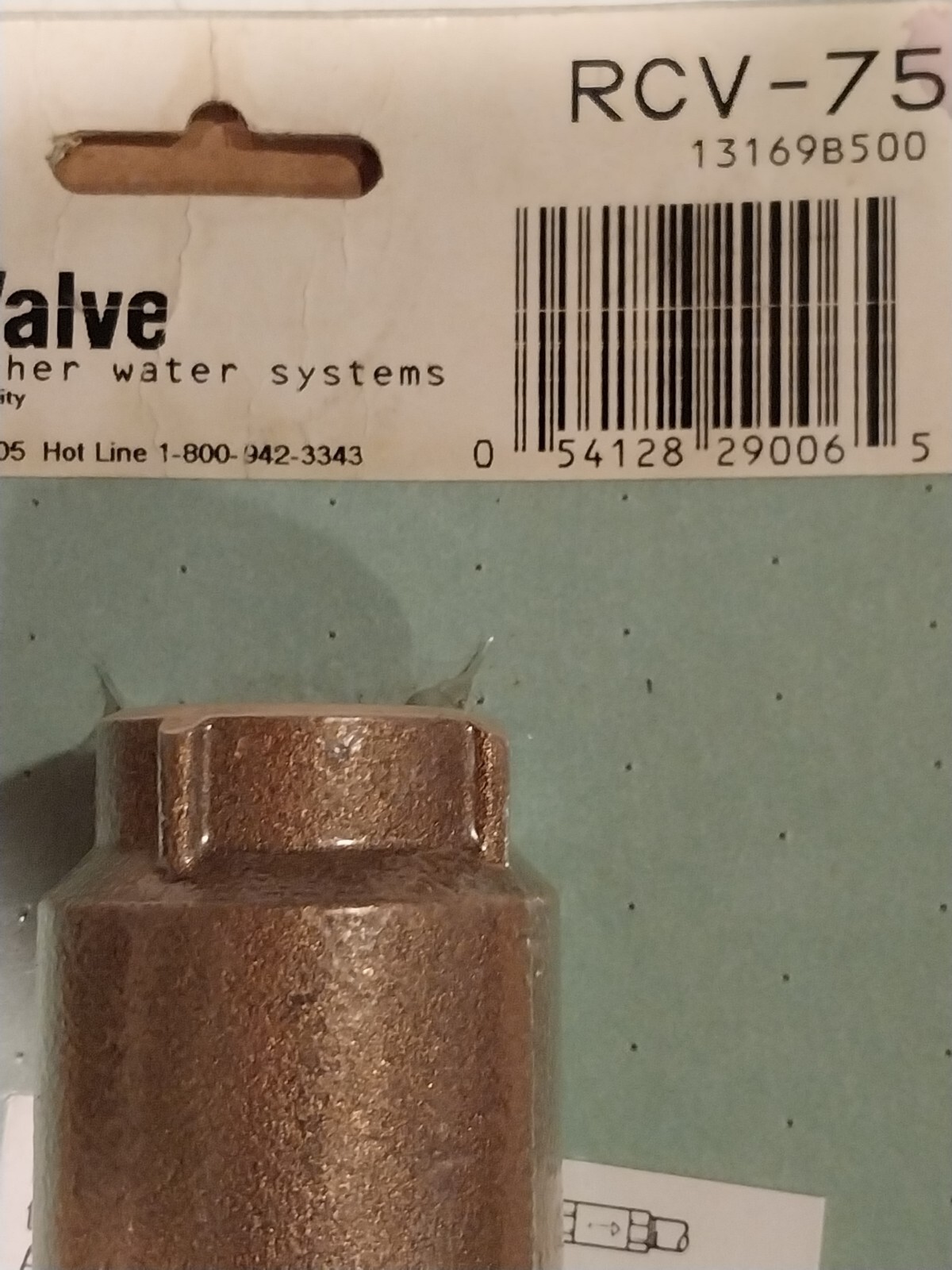 3/4″ In-Line Check Valve (Brass) – 2x Female – Water Ace