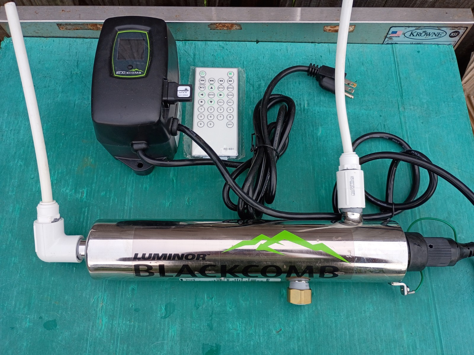 Luminor RC-B56.01 / LB5-031 Blackcomb UVC 120VAC Water Purifier 3 GPM 1/2″ MNPT