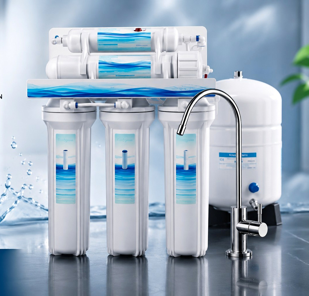 Geekpure 5-Stage RO Under Sink Water Filtration System w/ 3.2 Gal Tank & Faucet