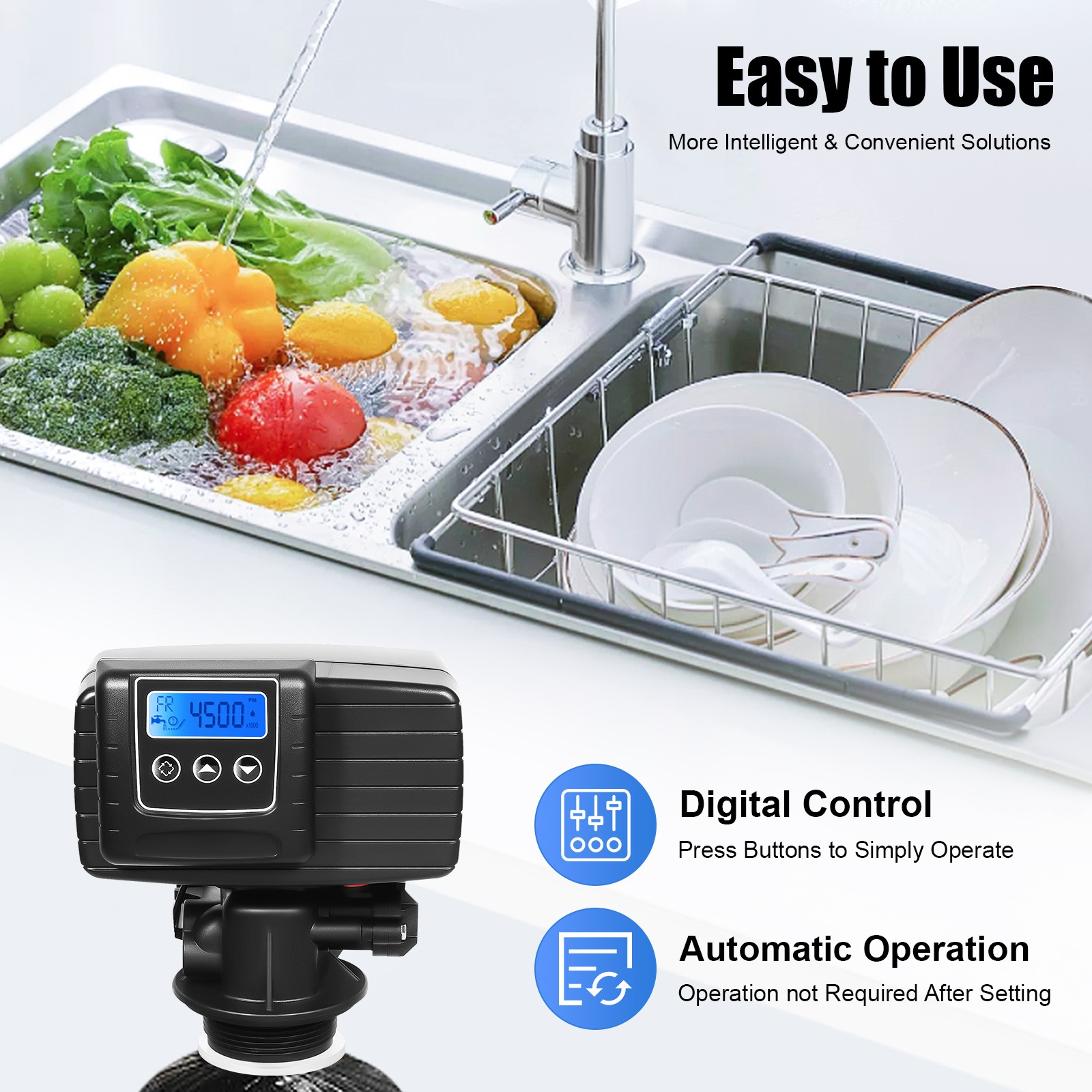 5600xstst SXT Digital Filter Timer Control Valve Digital Filter Control