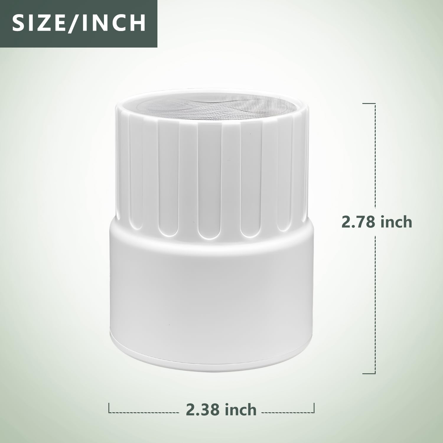AWO 4 PACK Replacement Shower Head Filter Cartridge Compatible Small, White