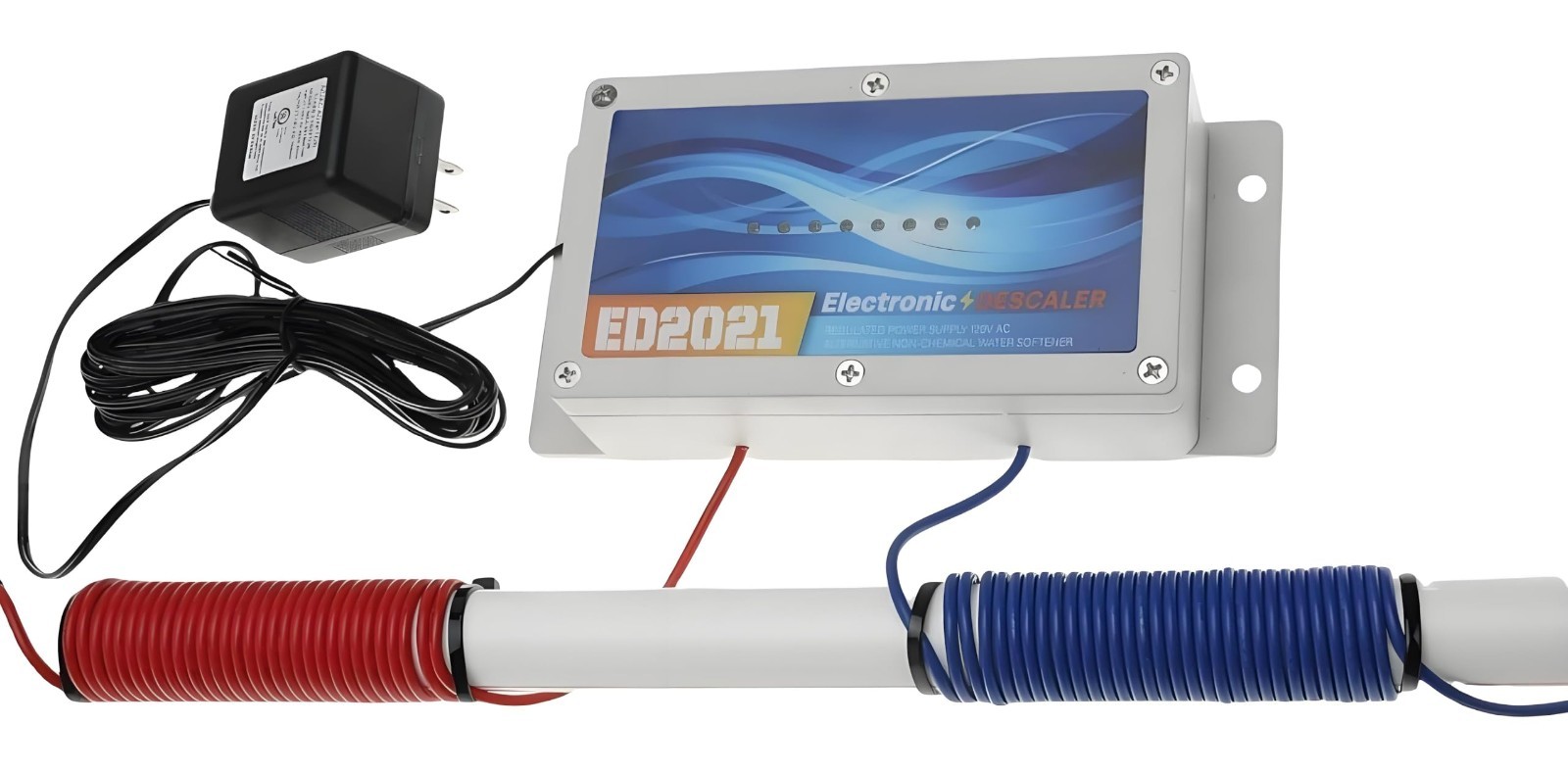 Whole House Electronic Water Descaler – Reduces Limescale & Hard Water, No Salt