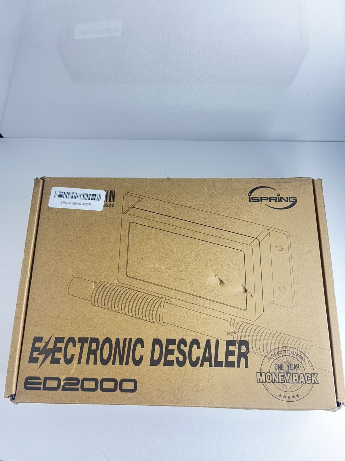 iSpring ED2000 Water Softener System, Whole House Electronic Descaler Softener
