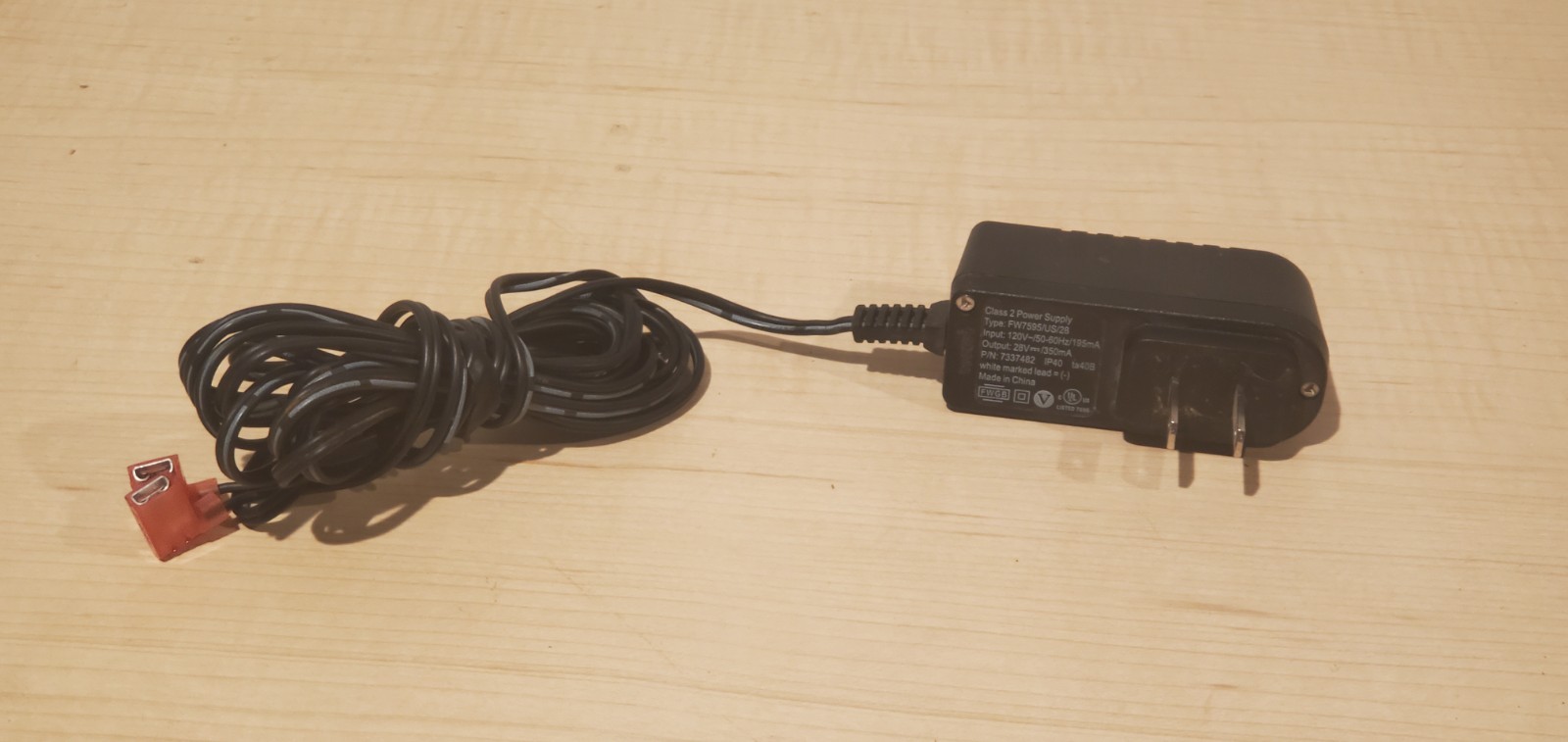 Used 28v Power Adapter For Water Softener. Part # 7337482