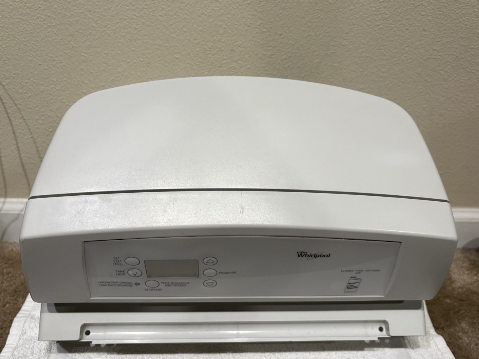 Genuine Whirlpool WHES44 Water Softener Faceplate