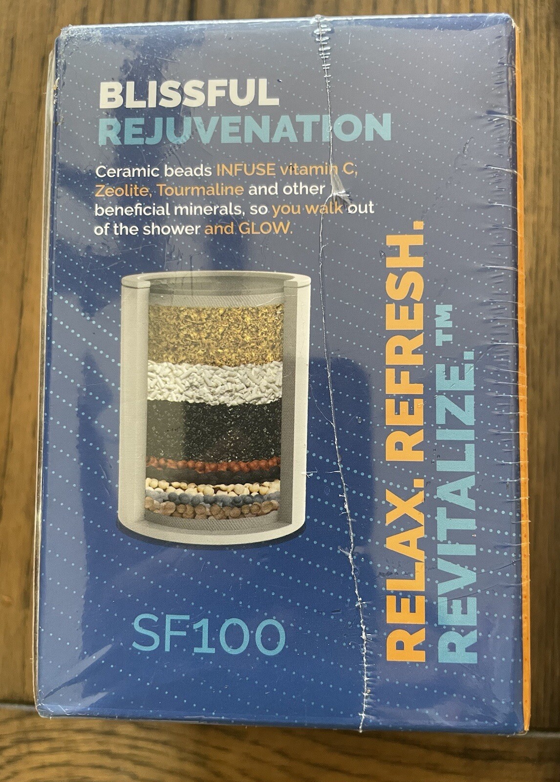 AquaBliss Multi-Stage Revitalizing Shower Filter SF100 SEALED Brand New