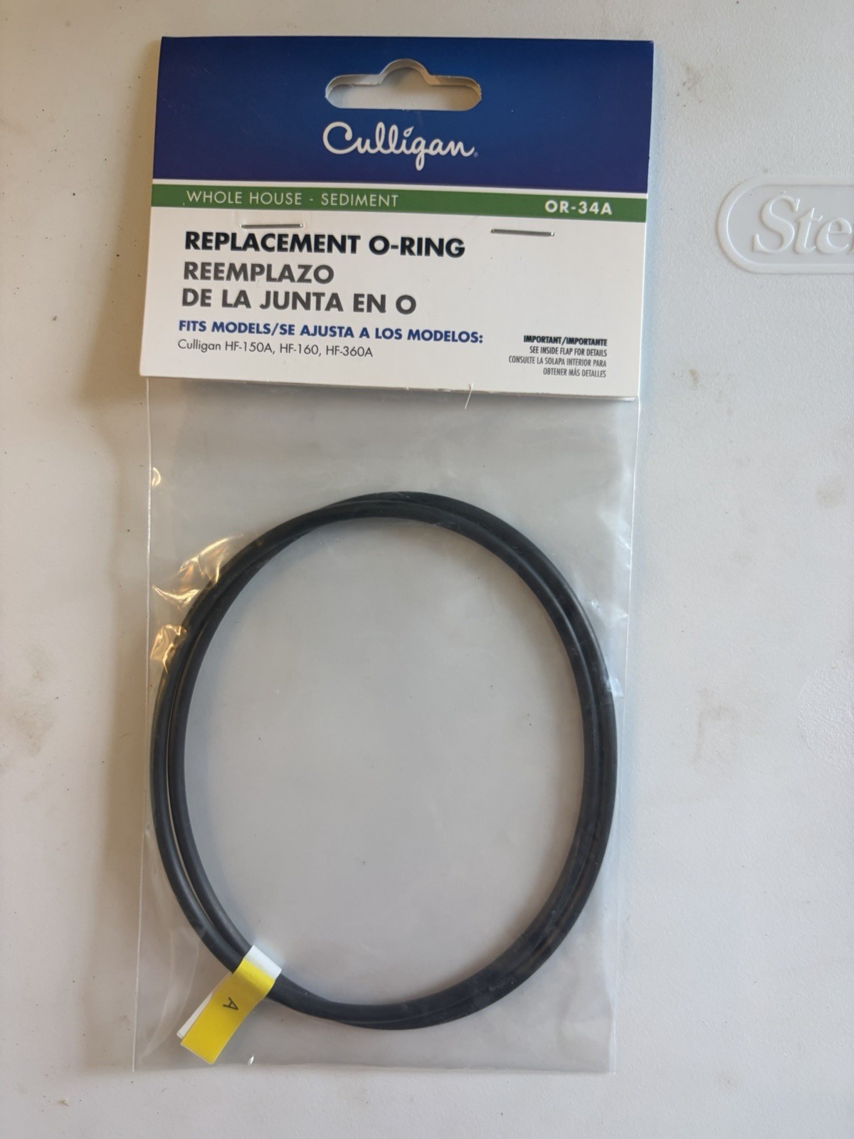 Culligan Replacement O-Ring OR-34A New #MLD