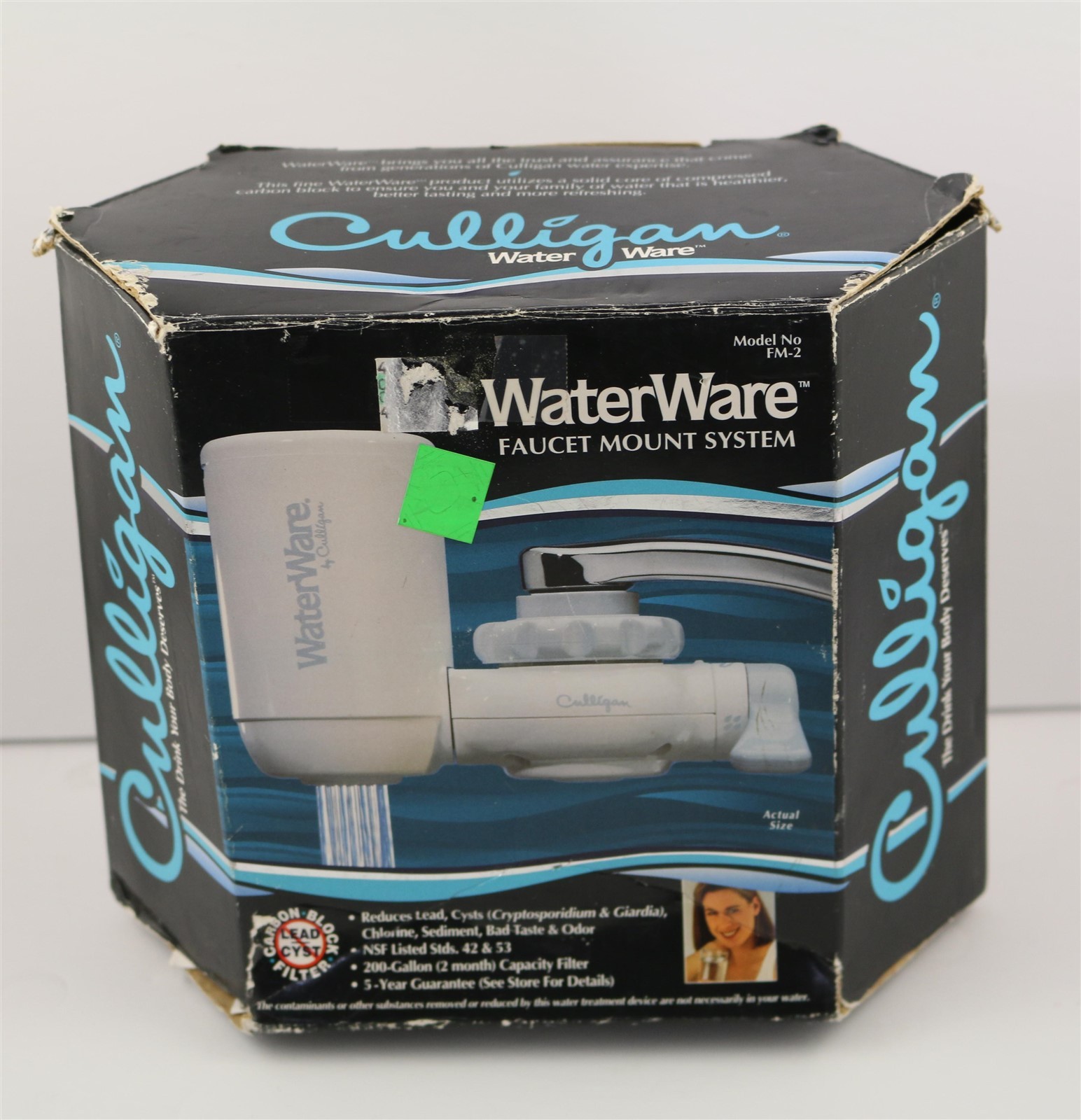 Culligan WaterWare Faucet Mount Water Filter System FM-2 Vintage