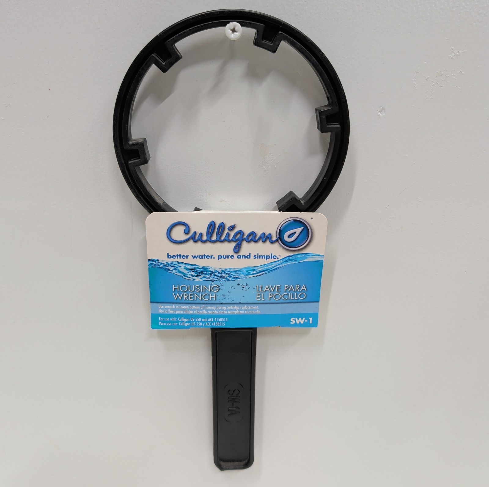 Culligan SW‑1 Heavy‑Duty Water Filter Housing Wrench Fits Standard Housings