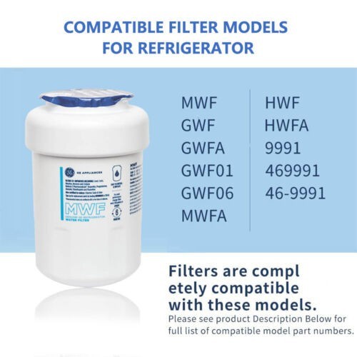 3 Pack Fit For GE MWF Sealed GWF 46-9991 Refrigerator Water Filter( USA ship)