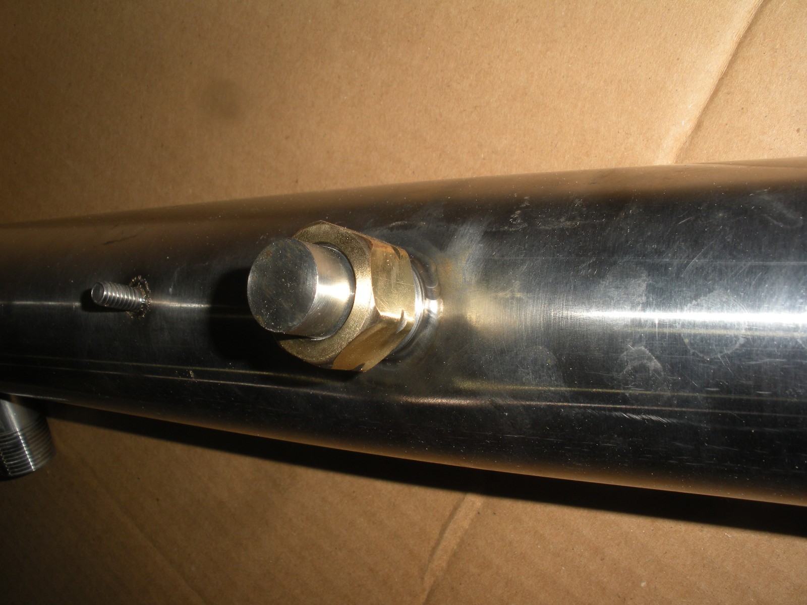 whole house water sterilizer stainless steel no lamp 2 available 18″ x 2-1/2″