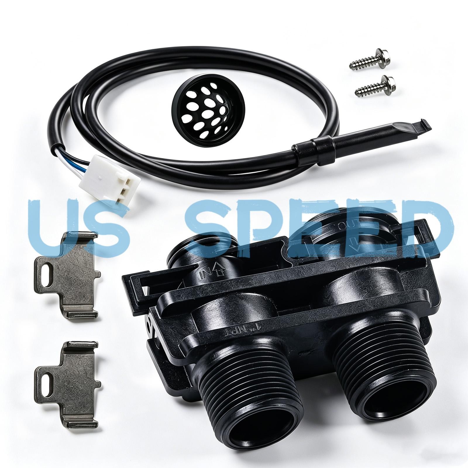 For Pentair Fleck 60626 Replacement Electronic Turbine Meter Water Softener Part