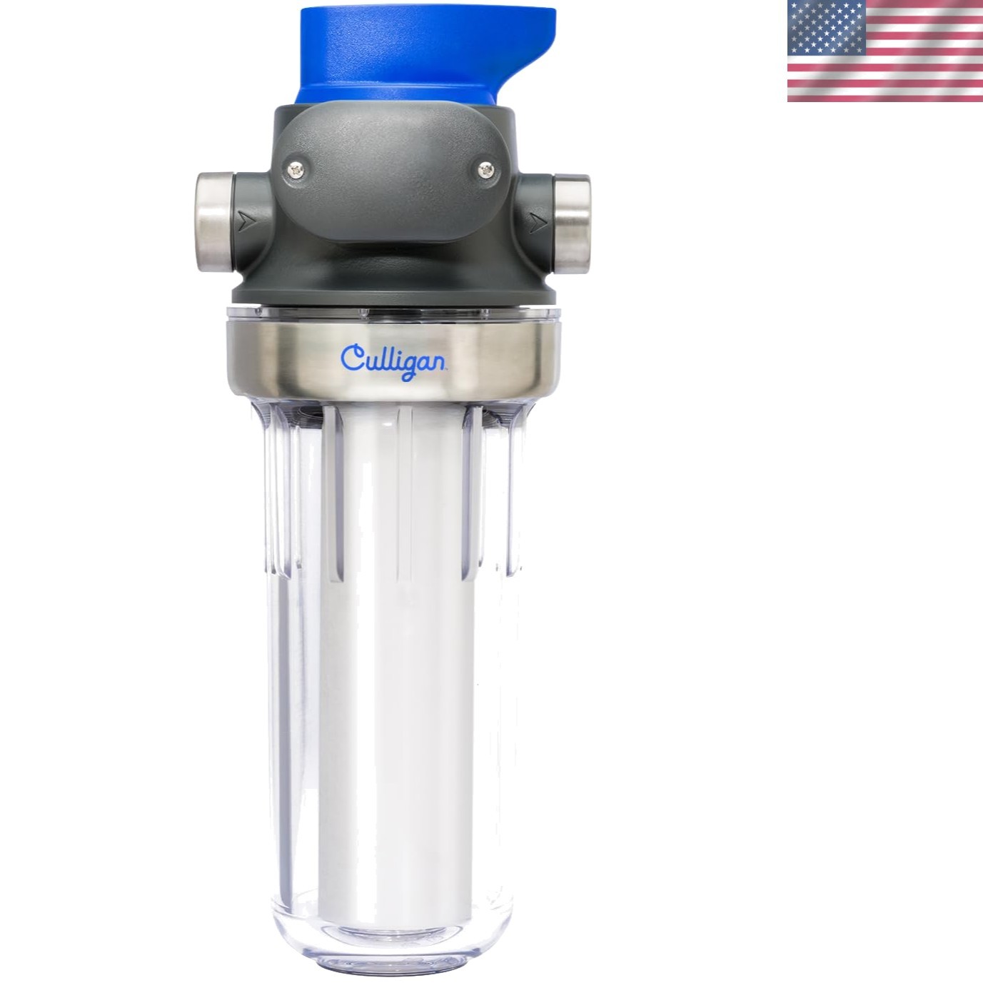 Stainless Steel Whole House Sediment Water Filter, Easy Install, TDS Reduction