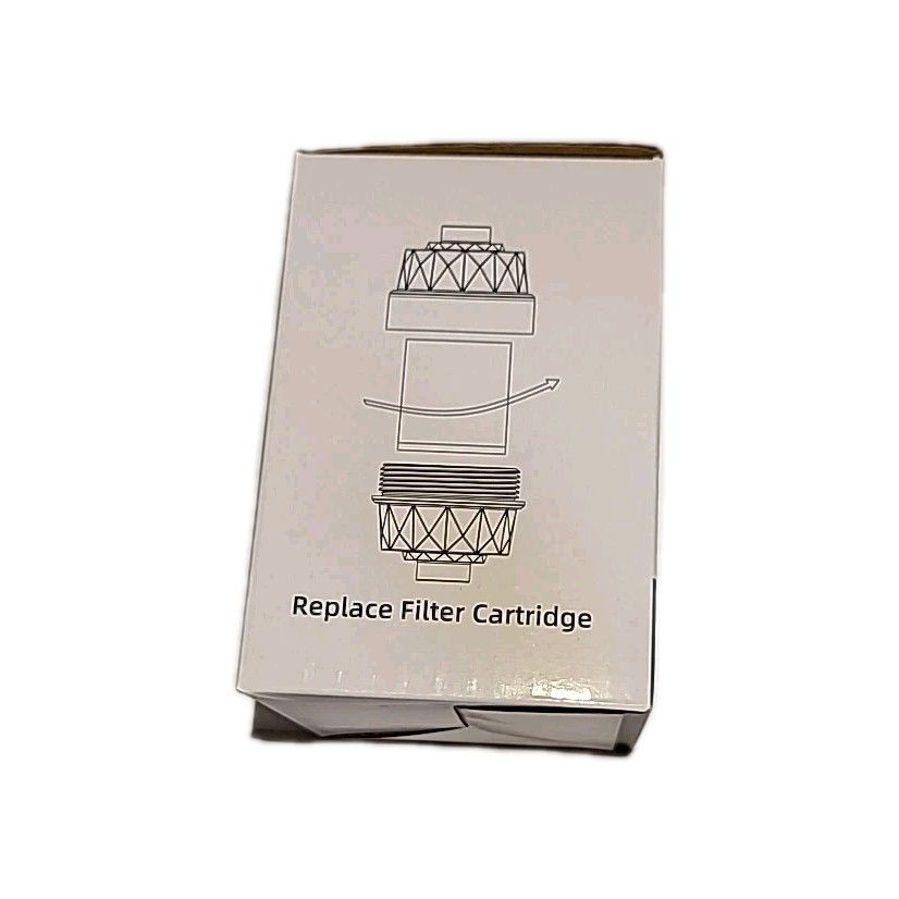 Shower Filter + Filter Cartridge Chrome 75% Water Filtration, 25% Rejuvenation