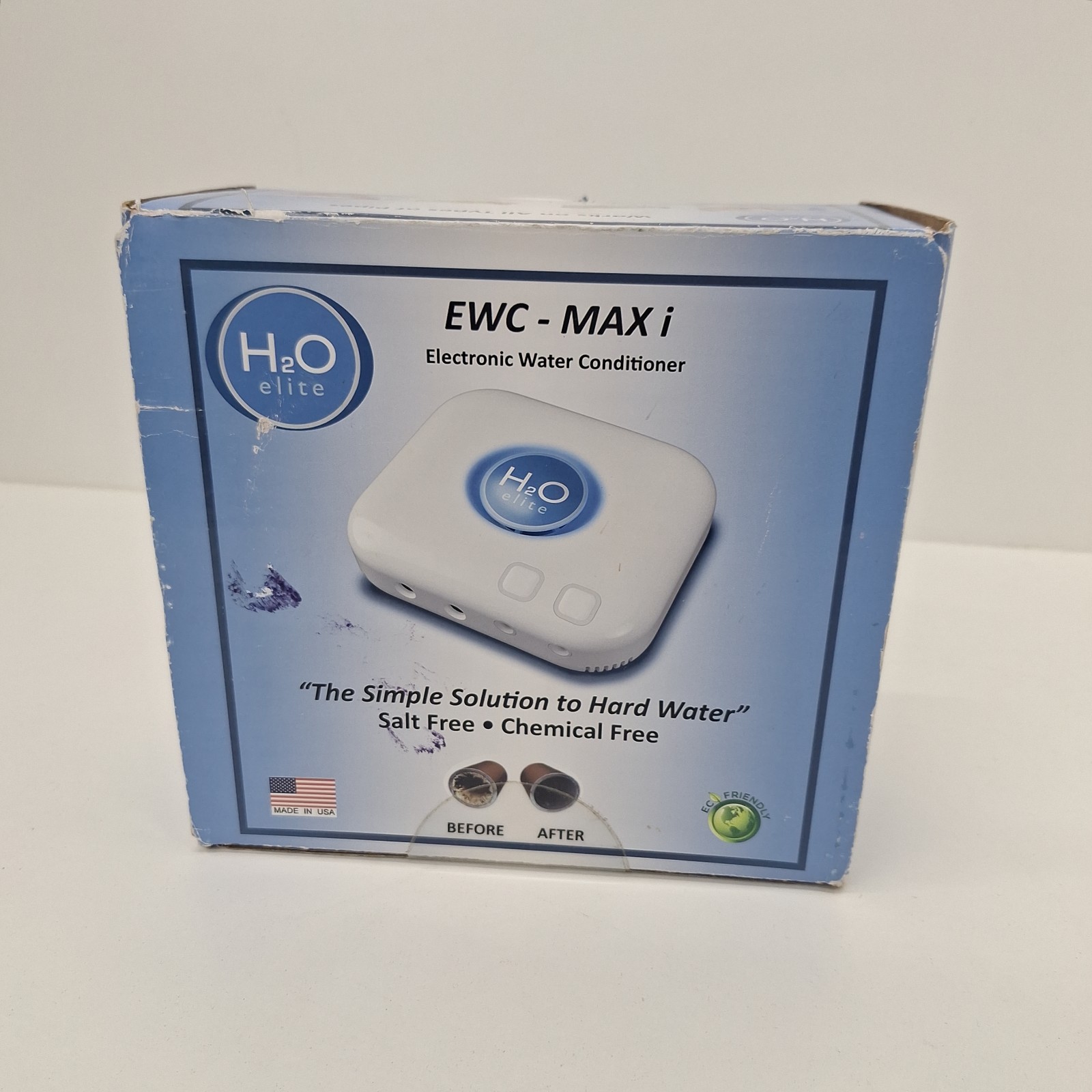 New H2O Elite Max i Salt/Chemical Free Electronic Water Conditioner