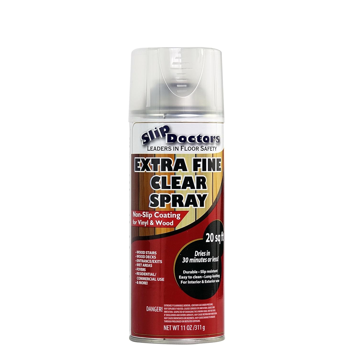 Anti-Slip Spray for Wood, Vinyl and Laminate Floors Stairs – Clear Extra…