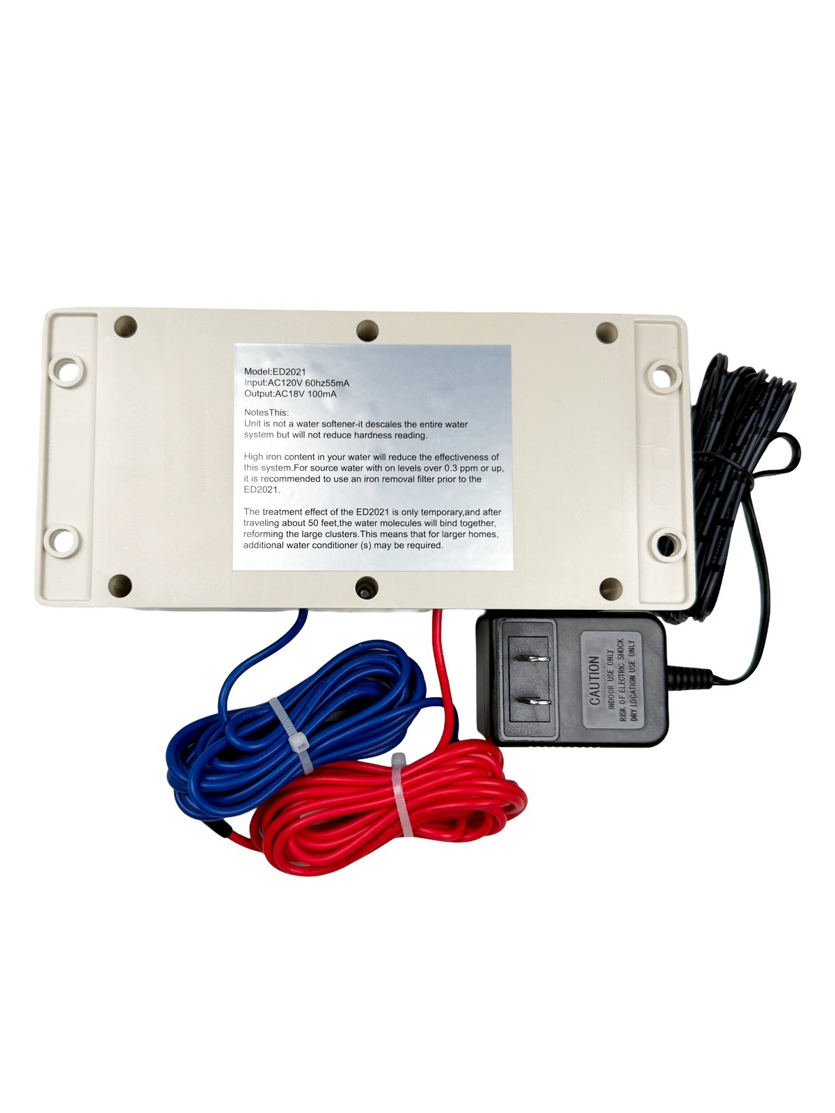ED2021 Electronic Water Descaler System Plug Hard Water Lime Scale