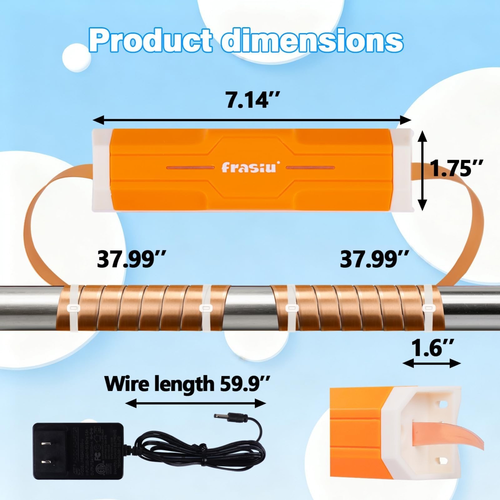 Salt-Free Water Descaler System – Whole House Softener, Prevent Limescale, Easy